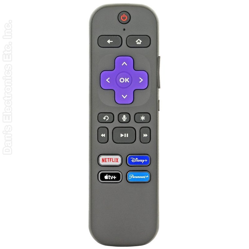 Roku RC-AL7 / TC2-RCB14 Voice Streaming Stick Remote Control | VOICE - 3226000889-Substitute