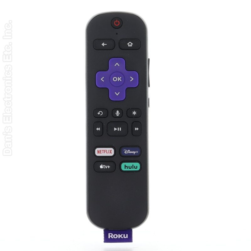 Roku RC-EL2 Streaming Stick Remote Control | Voice | Headphone Jack | Netflix | Disney+ | Apple TV+ | Hulu - 3226001085