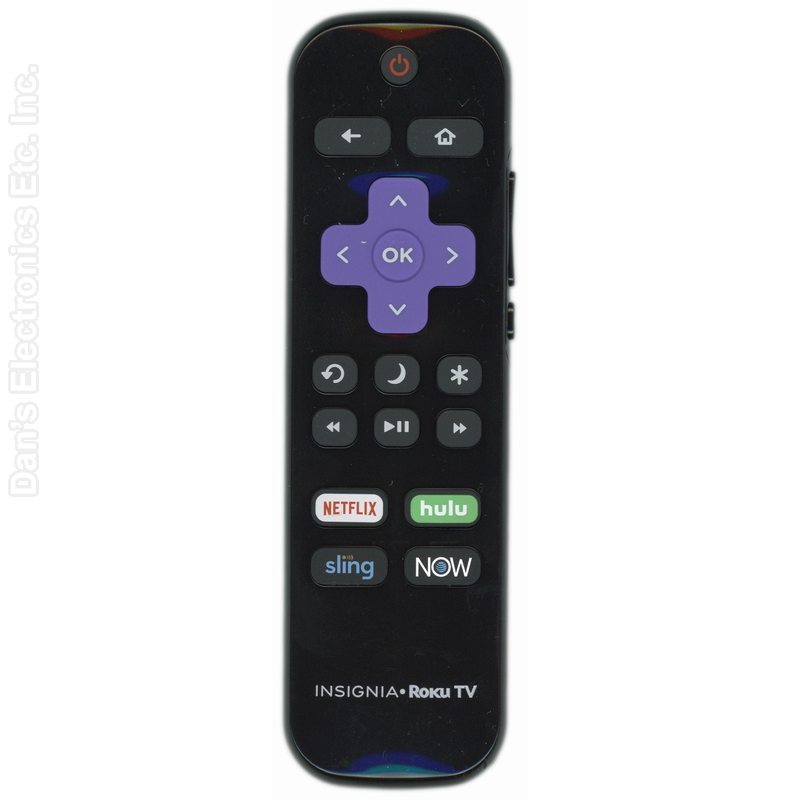 Insignia NS-RCRUS-20 for Roku Enhanced TV Remote Control | 2018-2019 | IR - 398GR10BEBYN014-Refurbished