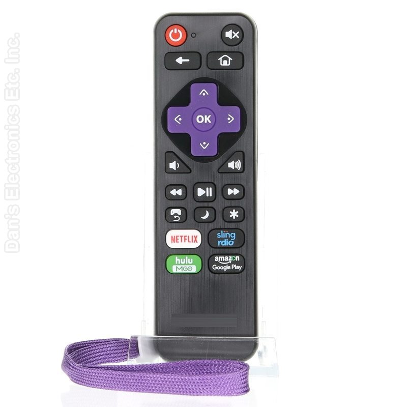 Sharp LC-RCRUS-16 Roku TV Remote Control | 2016 - LC-RCRUS-16 - 398GR10BESP06U-Substitute