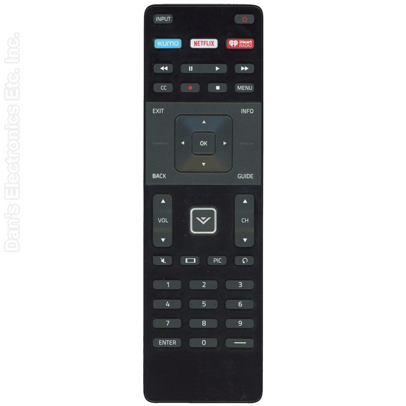 Vizio XRT122 Smart TV Remote Control - 398GR14BEVZN0002DPRefurbished