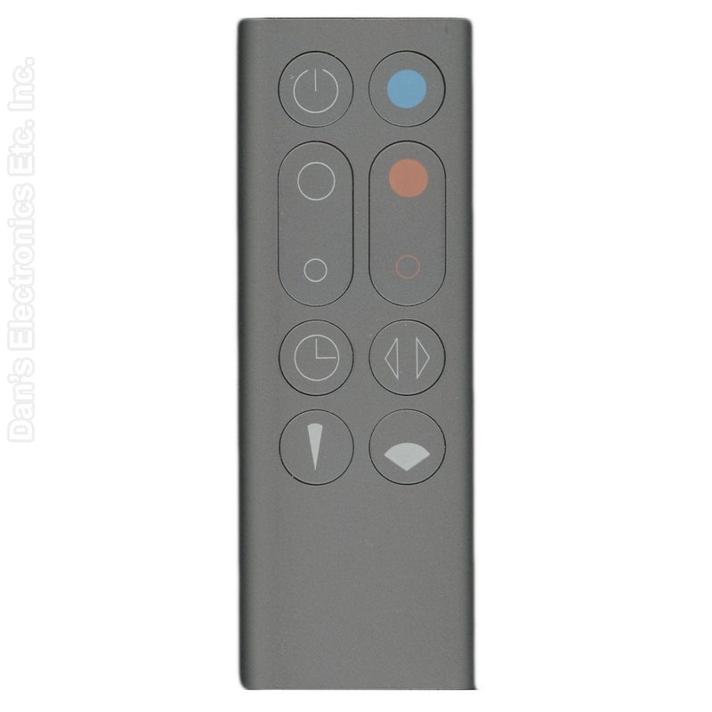 Dyson AM09 Gray Hot+Cool Jet Focus Fan Heater Remote Control | Magnet – 966538-02