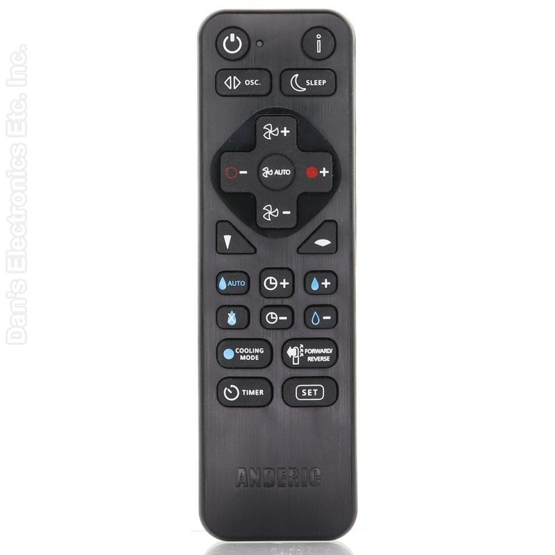 Dyson HP02 Upright Fan Remote Control - 967826Substitute (RRDYS01.2)