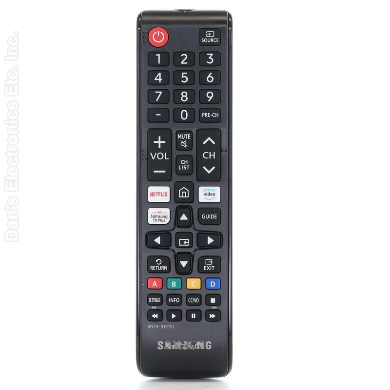 Samsung AA59-00741A IR TV Remote Control - AA5900741A, BN81-19475A-Substitute BN59-01315J