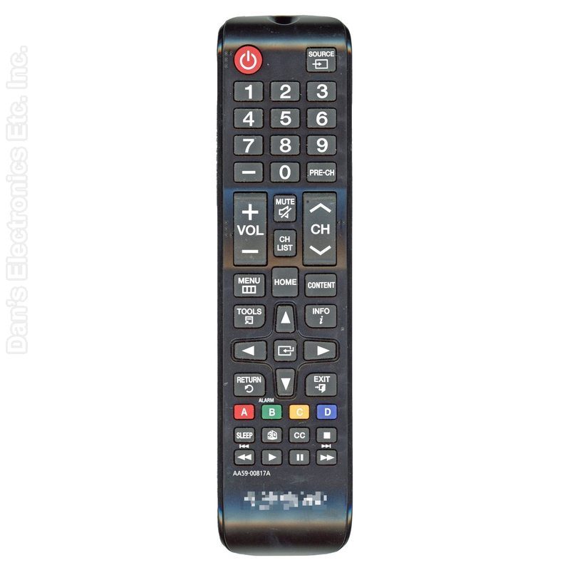 Samsung AA59-00817A Hospitality TV Remote Control - AA5900817ARefurbished