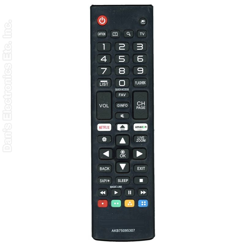 LG AKB75095307 Smart TV Remote Control with Netflix and Amazon Shortcuts – AKB75095307Substitute