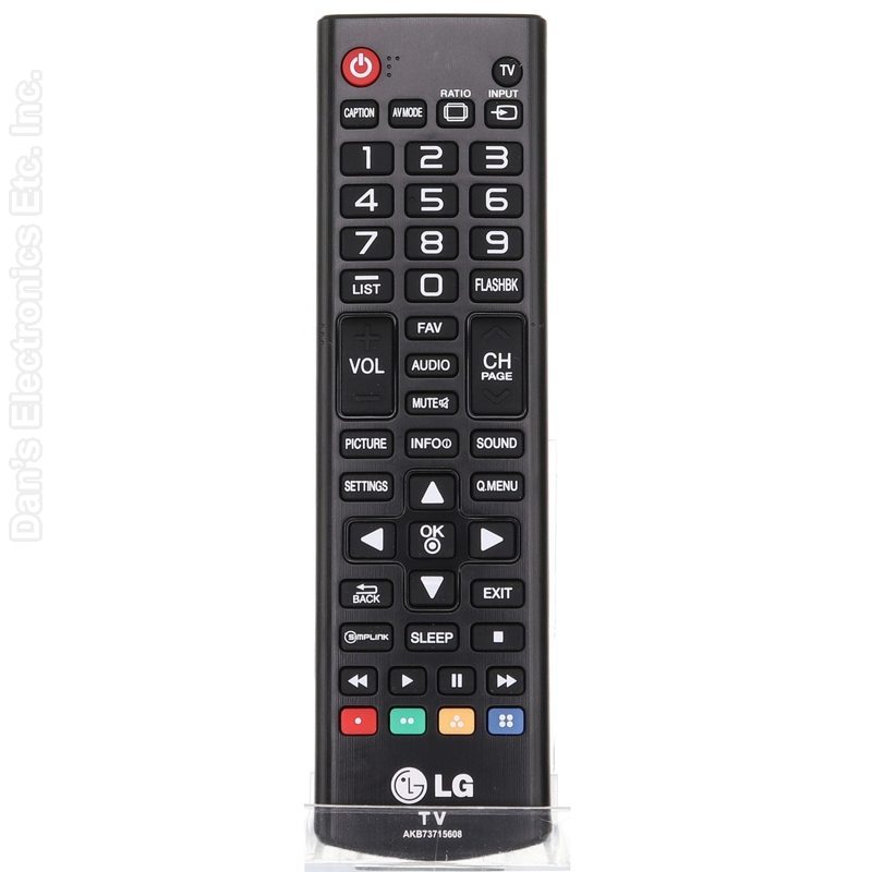 LG AKB73715608 Standard TV Remote Control | IR | AKB73715608-Original