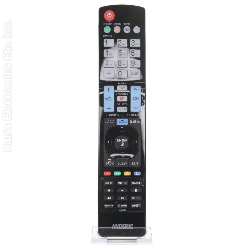 LG AKB73715608 Standard TV Remote Control | IR | AKB73715608-Substitute (RR5501)