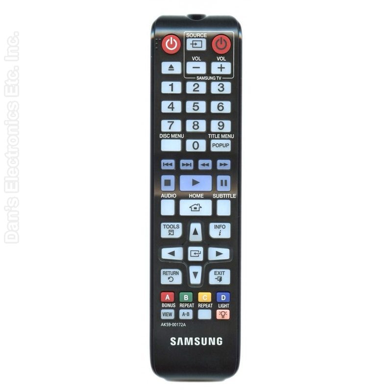 Samsung AK59-00172A DVD Remote Control - AK5900172ARefurbished