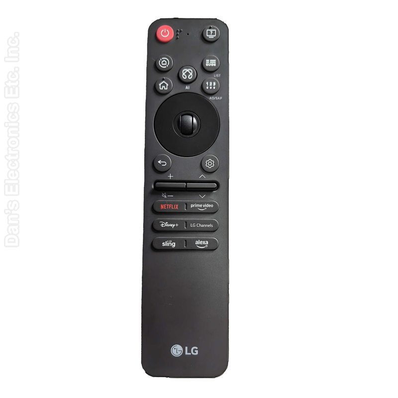 LG MR25GA 2025 Magic TV Remote Control | AI | Voice | Netflix | Prime Video | Disney+ | LG Channels | Sling | Alexa - AKB76046602