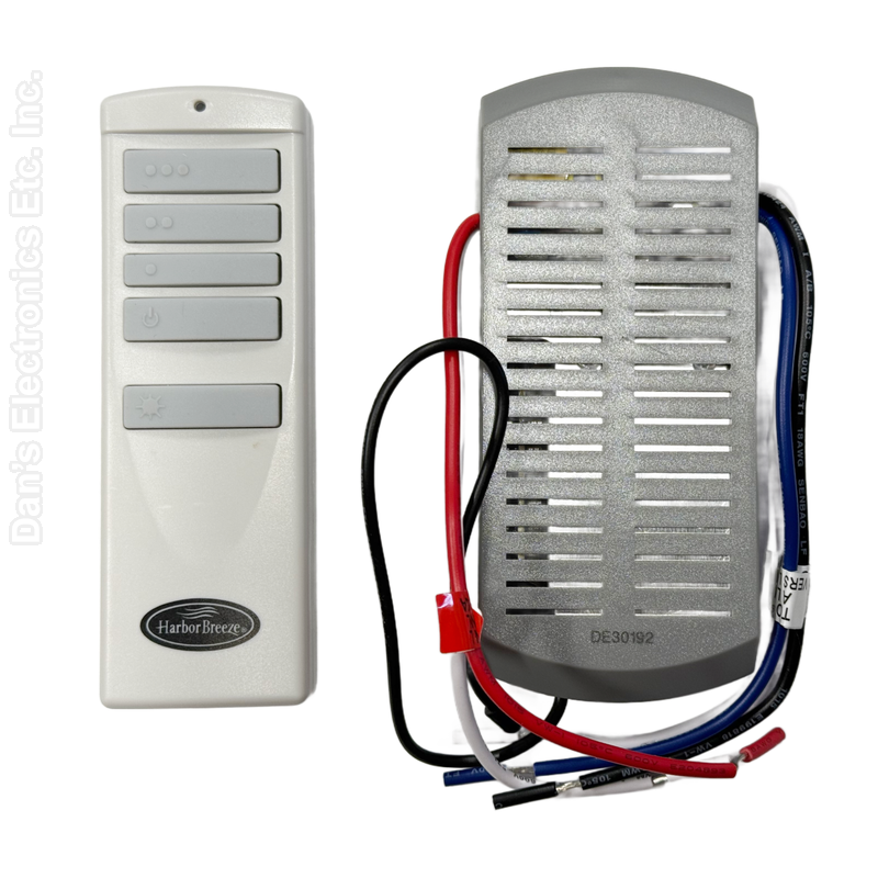 Harbor Breeze AT3D 3-Speed Ceiling Fan Receiver -AT-3D-Original KIT (AT-3D & A25-TX001-R1)