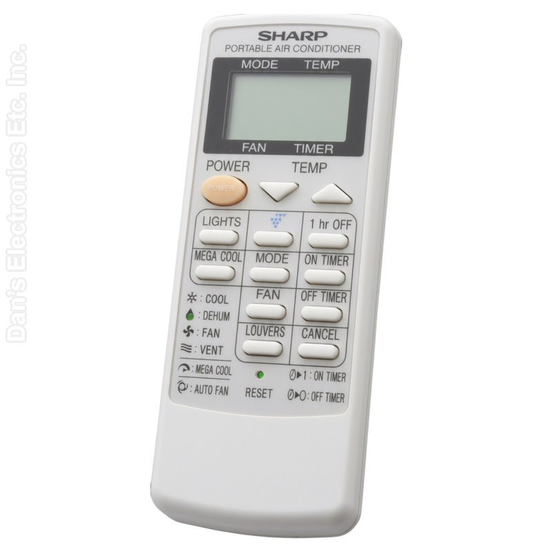Sharp CRMCA663JBE Air Conditioner Remote Control