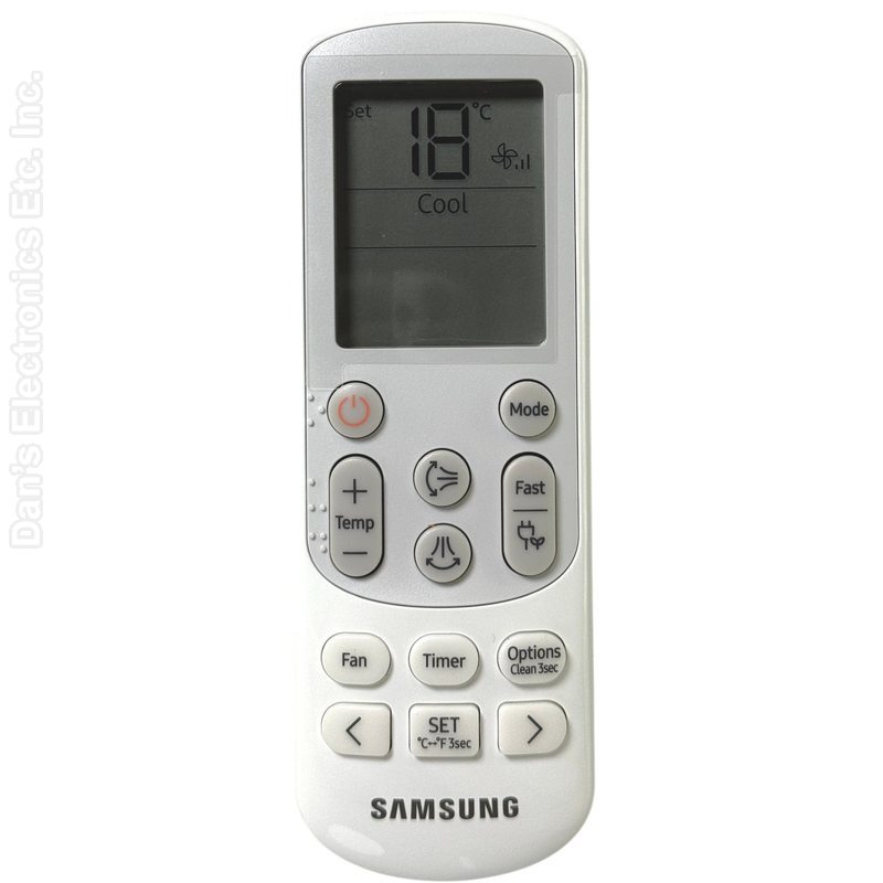 Samsung DB96-24901B / ARH5203 Air Conditioner Remote Control | Mini Split | LCD screen | Thermostatic - DB9624901B