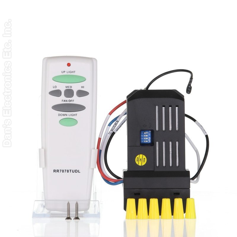 Hampton Bay FAN28RUDLKIT Ceiling Fan Remote Control Kit-Substitute