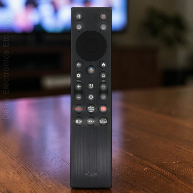 TCL RC923A / FMB1 GOOGLE TV Remote Control | Voice | optional-Backlight - G0401-000267-Original (With Backlight)
