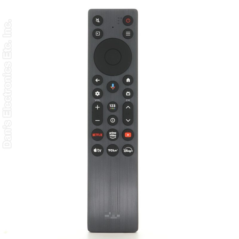TCL RC923A / FMB1 GOOGLE TV Remote Control | Voice | optional-Backlight - G0401-000267-Original (Without Backlight)