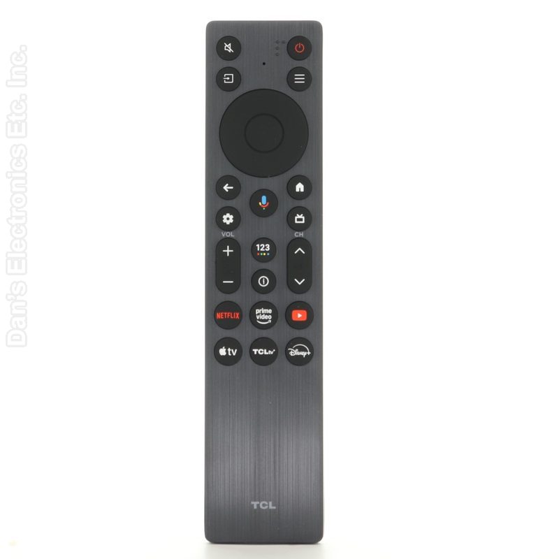TCL RC923A / FMB1 GOOGLE TV Remote Control | Voice | Netflix | Prime Video | YouTube | Apple TV+ | TCLtv | Disney+ - G0401-000267
