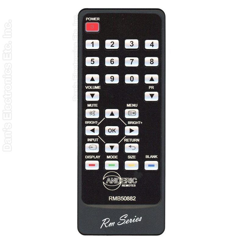 Sharp RRMCG1003MPPZ Monitor Remote Control | IR - RRMCG1003MPPZ