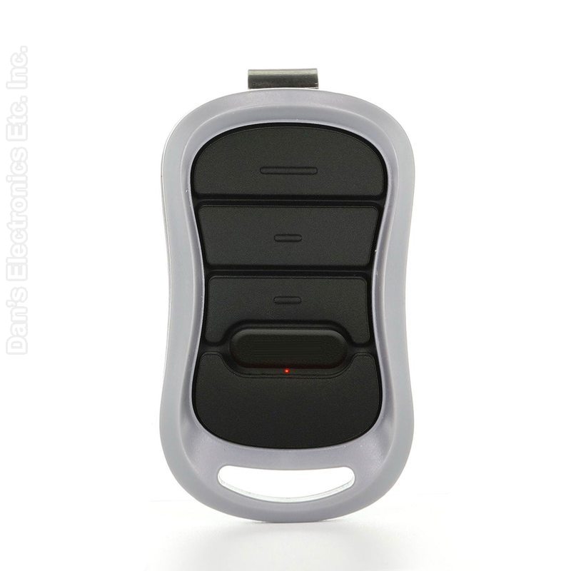 Genie G3TBX 3 button visor Garage Door Opener Remote Control-Substitute