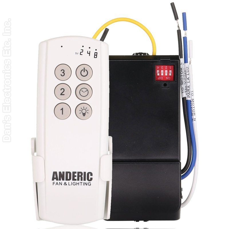 Generation Lighting / Monte Carlo NEO Indoor White Hand-Held Transmitter/Receiver Remote Control - MCRC1-Substitute (63T-AC83-KIT)