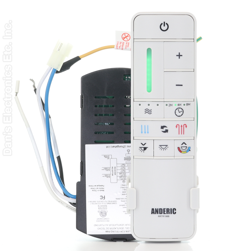 Home Decorators Collection MR205A-D DC Ceiling Fan Receiver | Marlon 66 in - MR205A-D-Substitute Kit