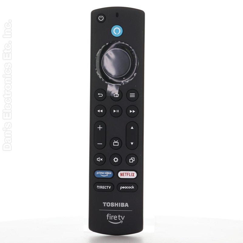 Toshiba PUW-2K19-YKF478 FIRE TV Remote Control | 2024 TVs | 2023 TVs | Prime Video | Netflix | Directv | Peacock  - PUW2K19YKF478v2Refurbished