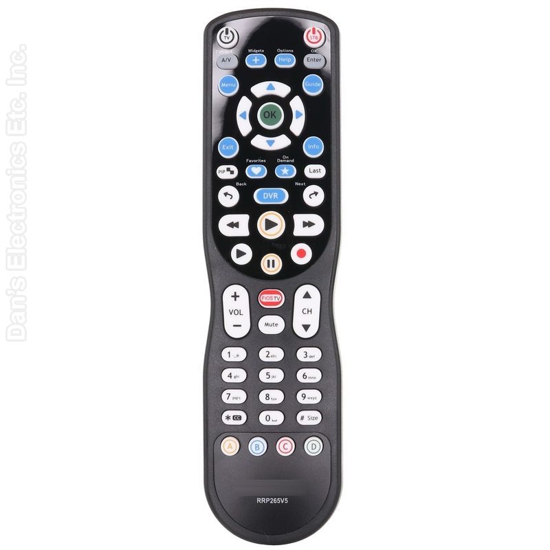 Verizon P265v5 FiOS Cable TV Remote Control - P265v5-Substitute