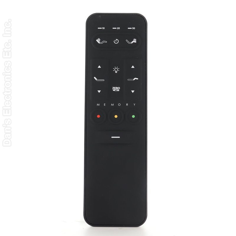KEESON RC304C Adjustable Bed Remote Control RF with Zero Gravity, Light, Memory - 2AK23-RC304C