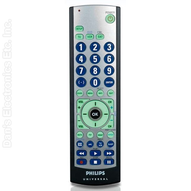 Philips SRU3003WM/17 3-Device Universal Remote Control-Original