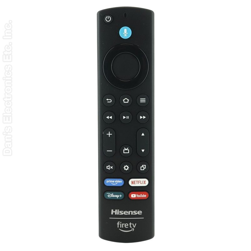 Hisense ERF3G84H Fire TV Remote Control | Voice | IR and RF | Prime Video | Netflix | Disney+ | Youtube - T317437