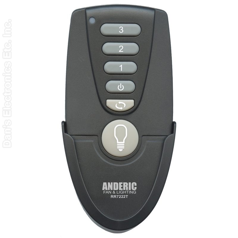 Home Decorators Collection TR171B Ceiling Fan Remote Control - KUJCE10205-Substitute (RR7222T434)