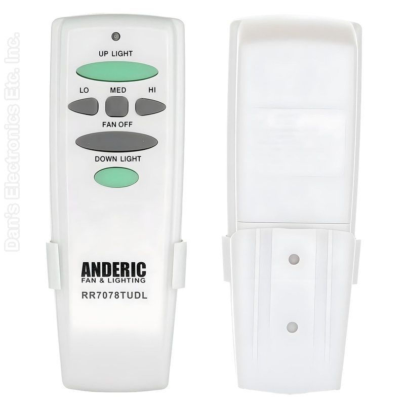 Hampton Bay UC7078TUDL Ceiling Fan Remote Control | Up/Down Light | FAN-HD Replacement - UC7078TUDL