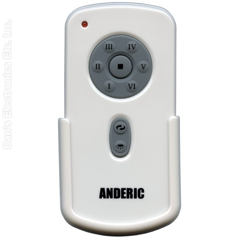 Fanimation UC9787T WIRED Ceiling Fan Remote Control | CH9787TB CHQ9053T-Substitute (RH787T Wireless Remote)