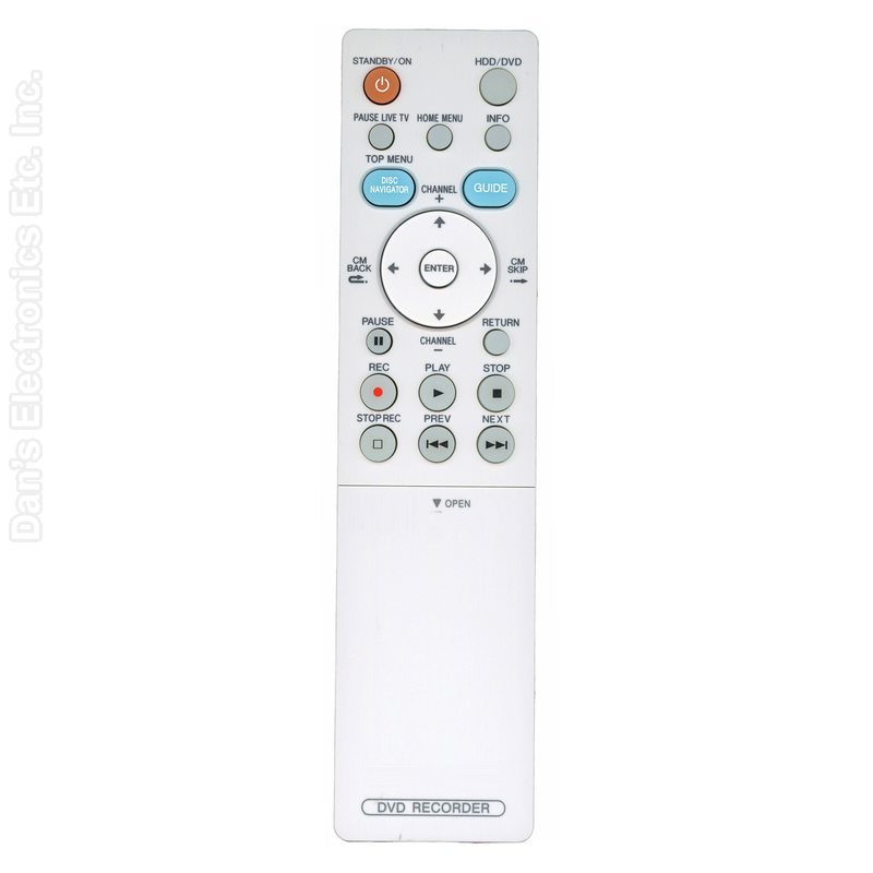 Pioneer VXX3129 DVD Recorder (DVDR) Remote Control - VXX3129-New