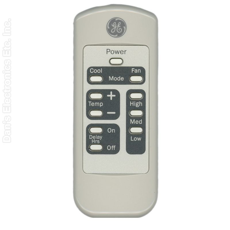 GE General Electric WJ26X21700 Air Conditioner Remote Control - WJ26X21700-Refurbished