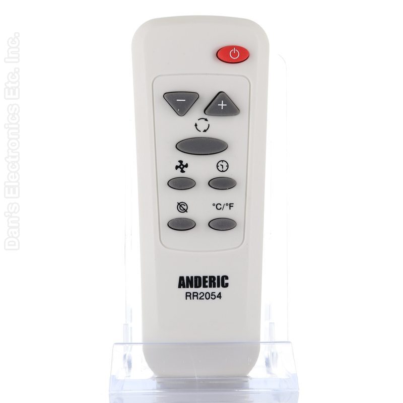 GE WJ26X23667 Portable Air Conditioner Remote Control | IR - WJ26X23667-Subsitute (RR2054)