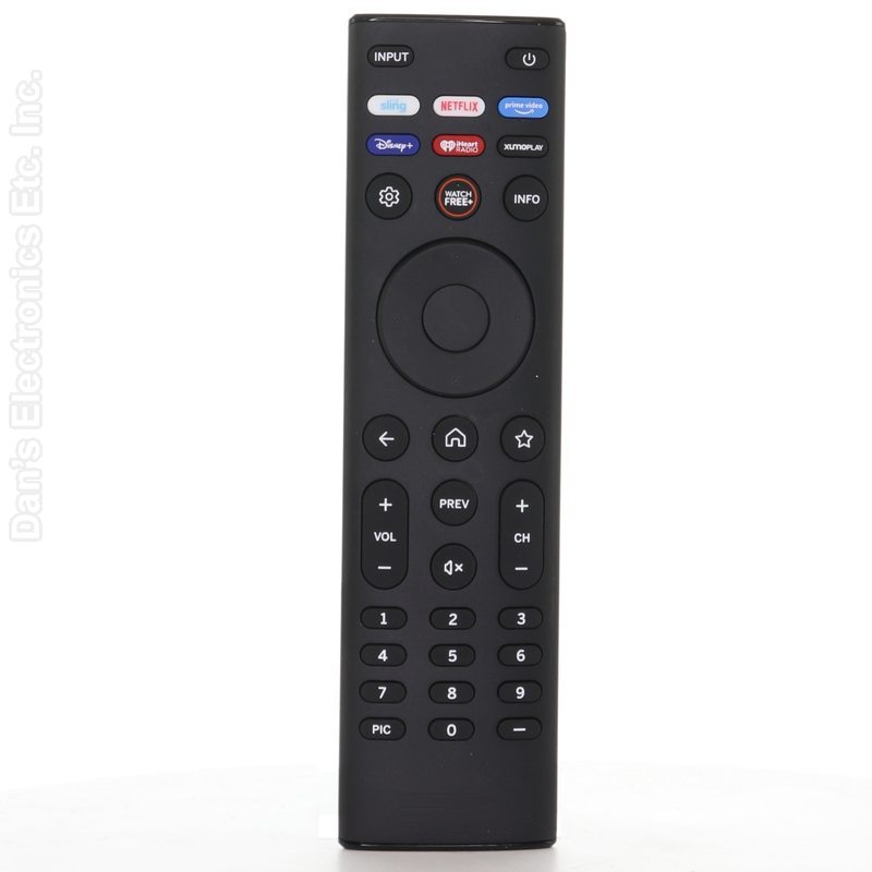 Vizio XRT140V7 SmartCast TV Remote Control | Sling | Netflix | Prime Video | Disney+ | iHeart Radio | Xumo Play - XRT140V7