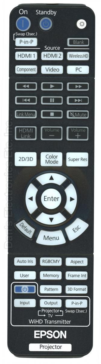 Epson 1598522 Projector Remote Control
