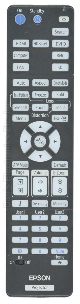 Epson 217331000 Projector Remote Control