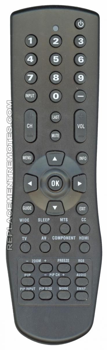 Anderic Generics VR1 for Vizio TV Remote Control
