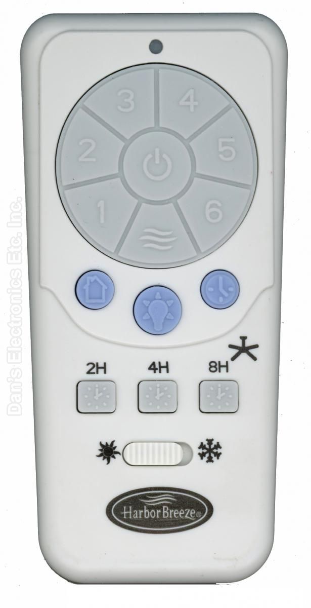 Buy Harbor Breeze A25 Tx012 Hbr001 Ceiling Fan Remote Control