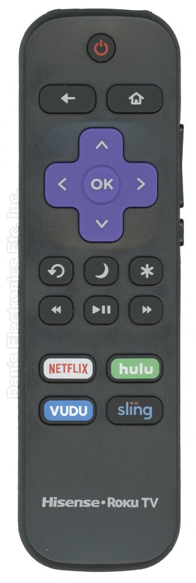 HISENSE HURCRUS20G Roku TV Remote Control
