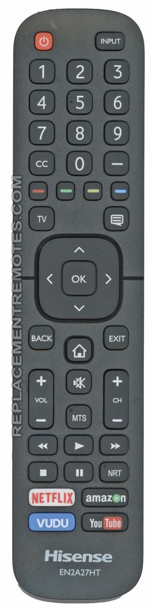HISENSE EN2A27HT TV Remote Control
