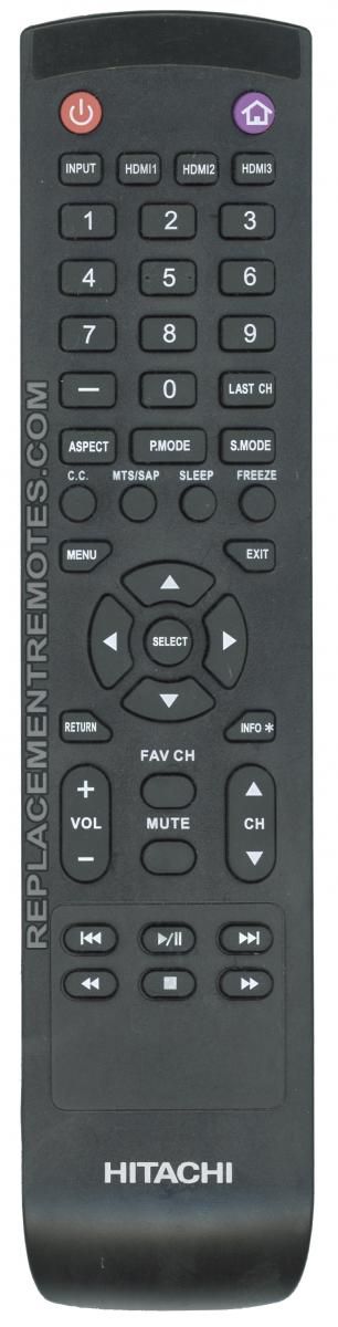 HITACHI 10210907 TV TV Remote Control