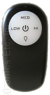 NEW ANDERIC Remote Control for 91663 Windward IV 52inch Ceiling Fan 