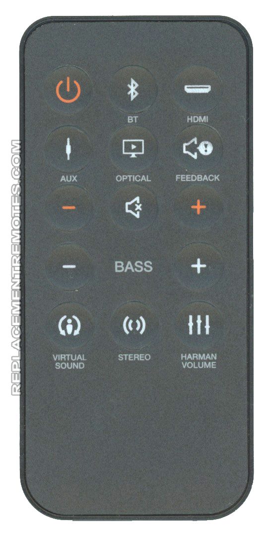 p/n: 231110482009 NEW JBL SB350 Sound Bar System Remote Control 