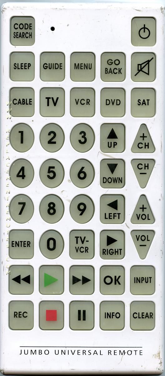 Buy Generic Jumbo001 5Device Universal Remote Control