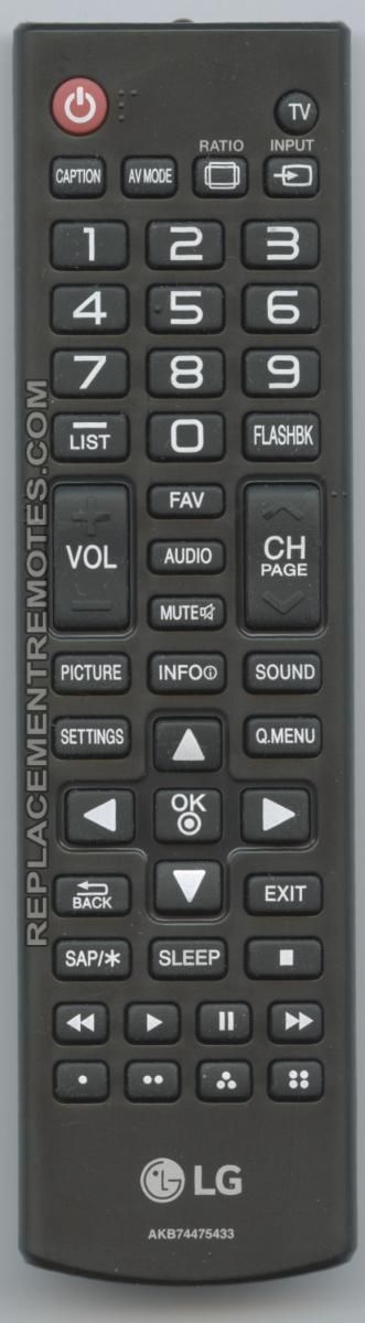 NEW FOR LG AKB74475403 TV Remote Control #T8616 YS