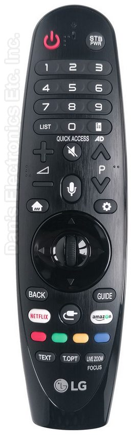 LG 58UH635V Replacement TV Remote Control 