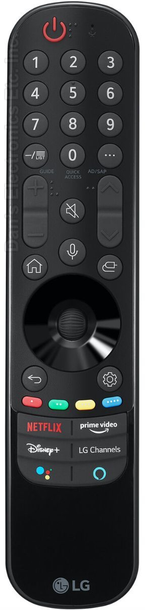 LG MR23GN MAGIC Remote with LG LOGO for 2023 LG TVs No Cover Works Tested 